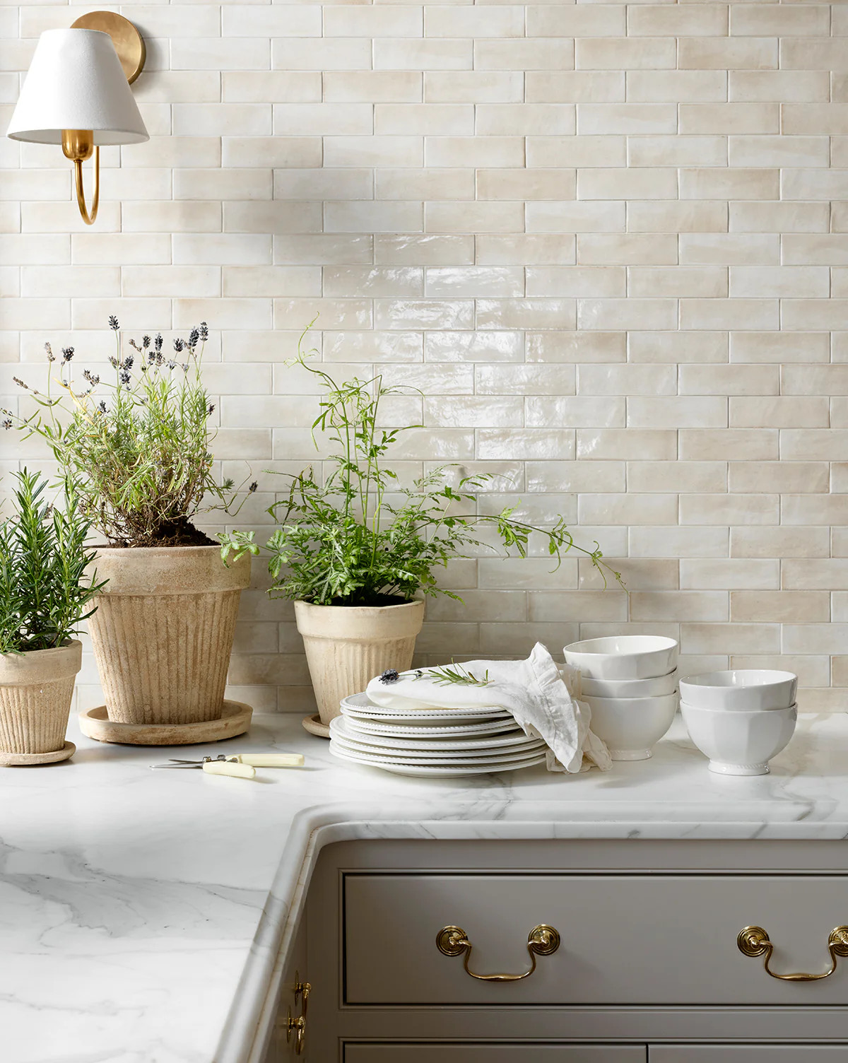 Potted Faux Rosemary Topiary | McGee & Co. (US)