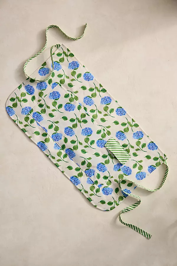 Hydrangea Gardener\u2019s Half Apron | Anthropologie (US)