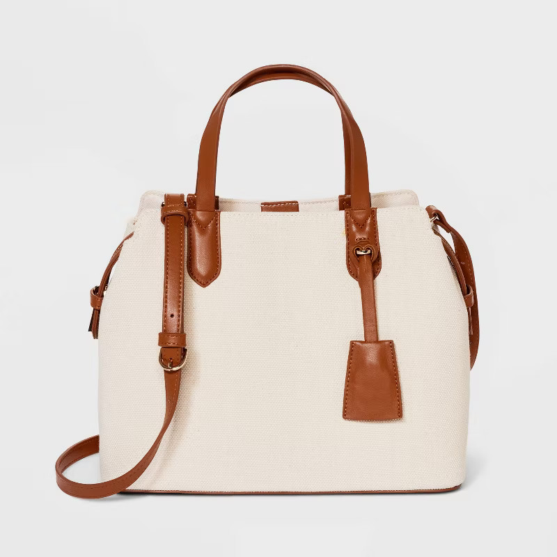 Triple Compartment Satchel Handbag - A New Day™ | Target