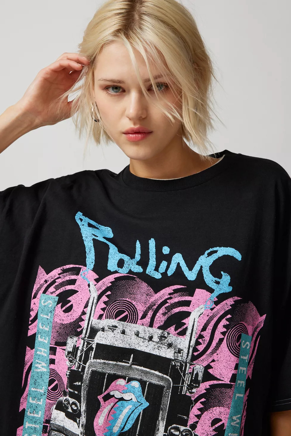 Rolling Stones Foxborough Oversized Tee | Urban Outfitters (US and RoW)