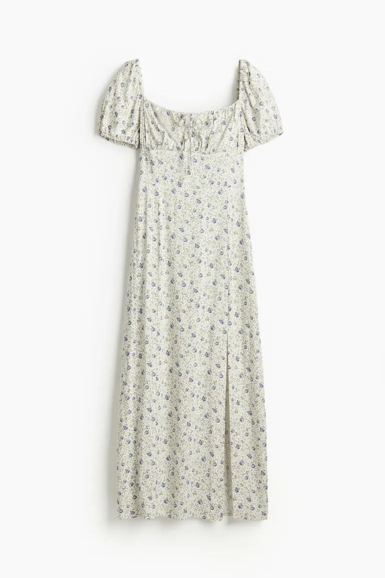 Puff-sleeved Midi Dress | H&M (US + CA)