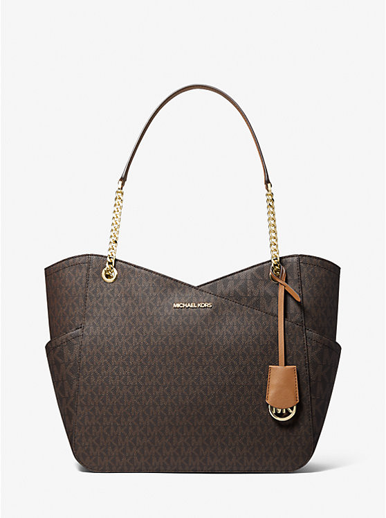 Jet Set Large Logo Shoulder Bag | Michael Kors US