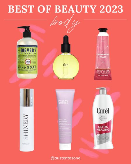 The best body care products I used in 2023 from hand washes to body oils and body sunscreens  

#LTKSeasonal #LTKbeauty #LTKfindsunder100