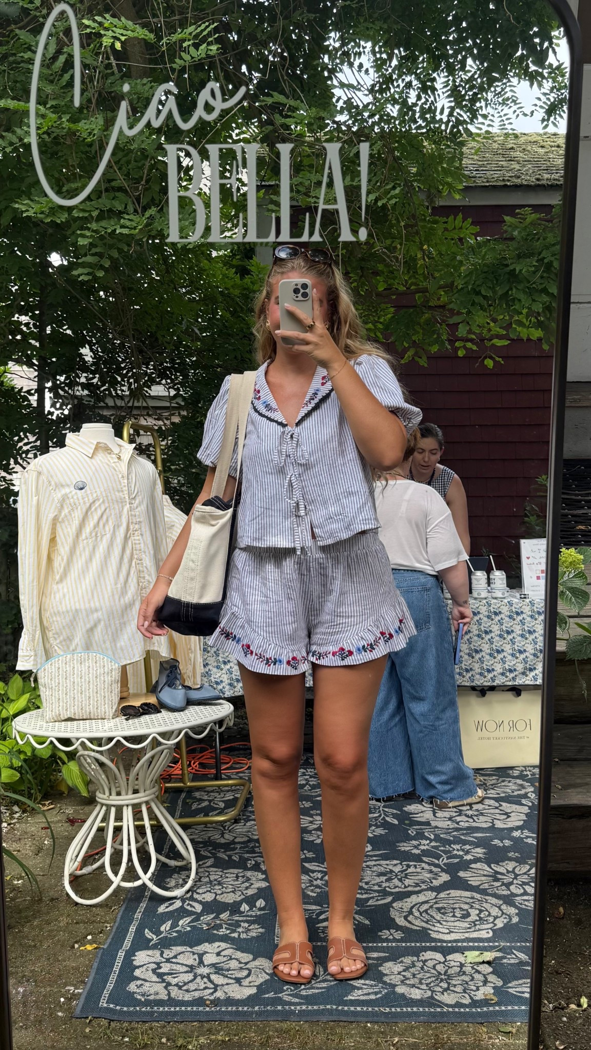 Cutest little summer set I wore on Nantucket! Definitely bringing with me to Spain next month too, obsessed with it! It’s true to size (I’m a medium in both pieces), flowy, and easy to wear all day! 

#LTKOver40 #LTKStyleTip #LTKMidsize