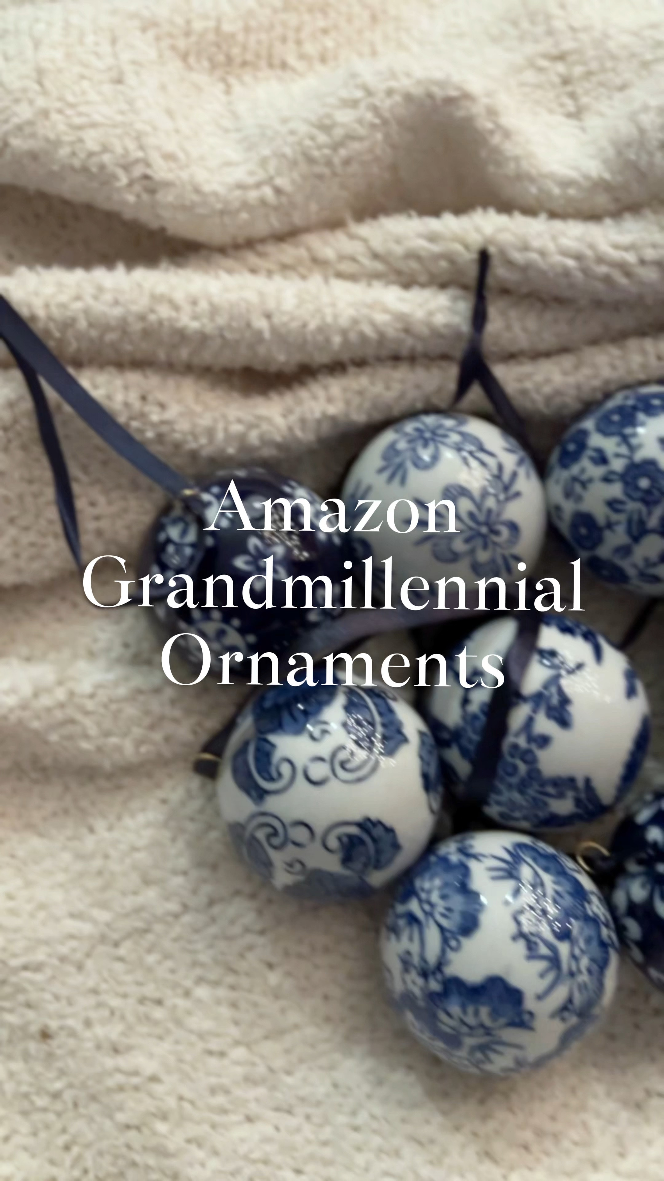These Grandmillennial blue & white porcelain ornaments are so gorgeous and such good quality! 

Grandmillennial ornaments, grandmillennial christmas, blue toile ornaments, blue & white Christmas 

#LTKHoliday #LTKSeasonal #LTKHome
