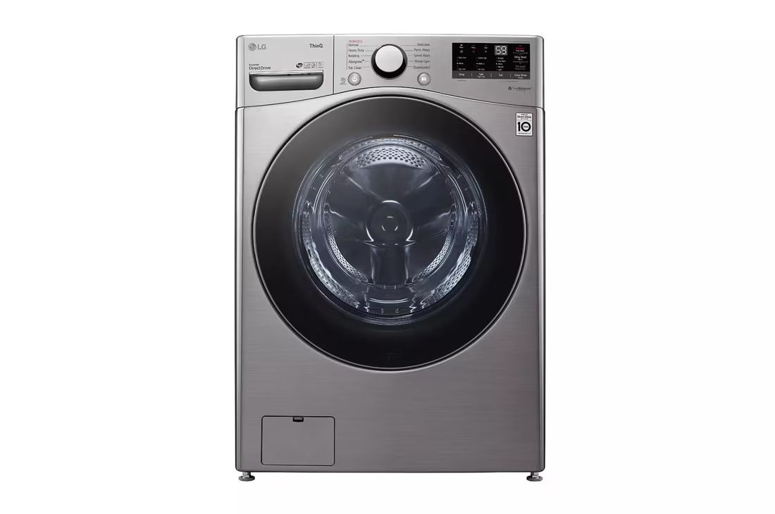 4.5 cu. ft. Ultra Large Capacity Smart wi-fi Enabled Front Load Washer with Built-In Intelligence... | LG Electronics
