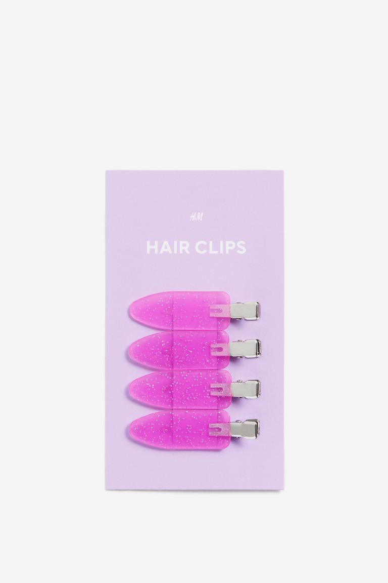 4er-Pack Styling-Haarspangen - Rosa - Ladies | H&M AT | H&M (DE, AT, CH, NL, FI)