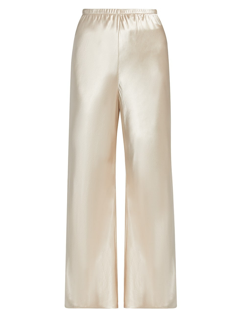 Women's The Arthur Satin Pull-On Pants - Champagne - Size XS | Saks Fifth Avenue