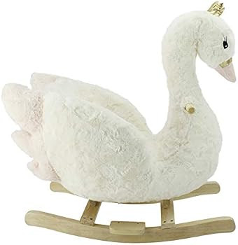 Soft Landing | Joyrides | Sit-in Character Rocker - Swan | Amazon (US)