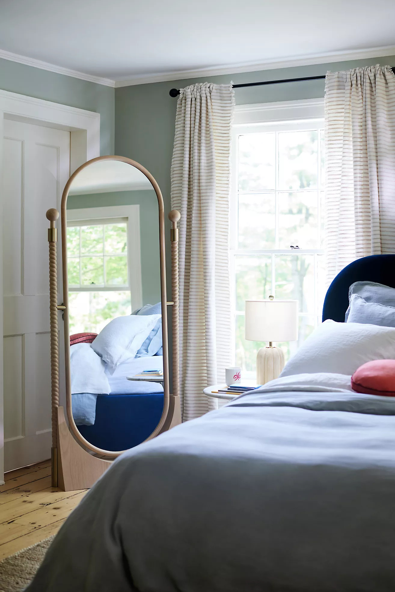 Luxe Linen Blend Curtain | Anthropologie (US)