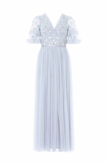 Wildflower Ditsy Bodice Ankle Gown | Needle & Thread US