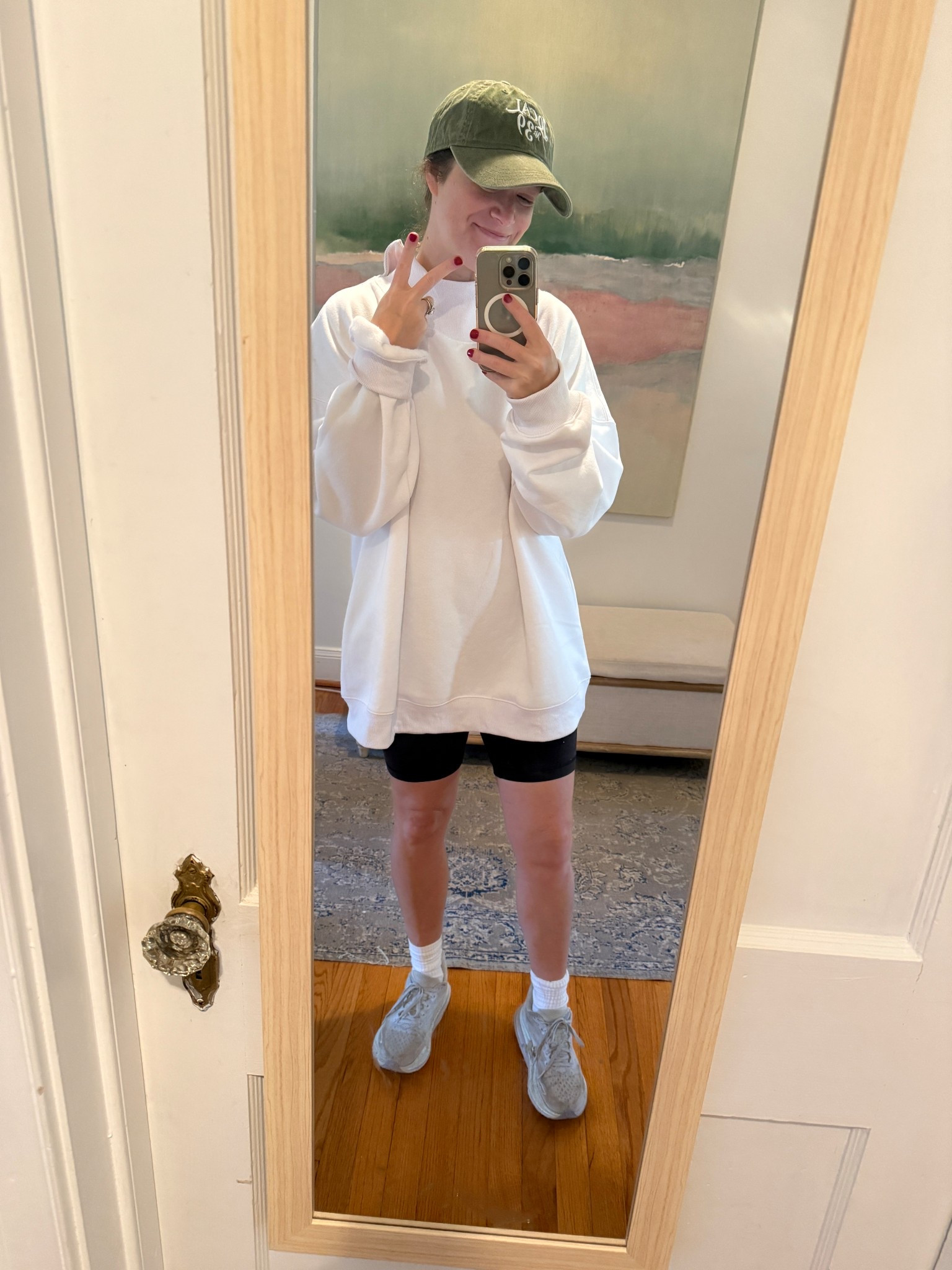 Was not kidding when I said on repeat 😂 the most comfortable sweatshirt EVER & I love the price !!! 

#LTKActive #LTKGiftGuide #LTKFindsUnder50