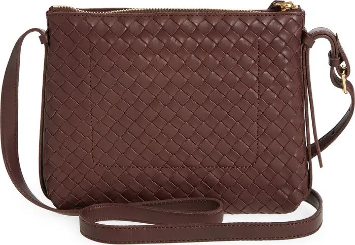 Madewell Woven Leather Crossbody Bag | Nordstrom | Nordstrom