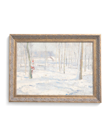 16x12 Peeking Elf Wall Art | TJ Maxx