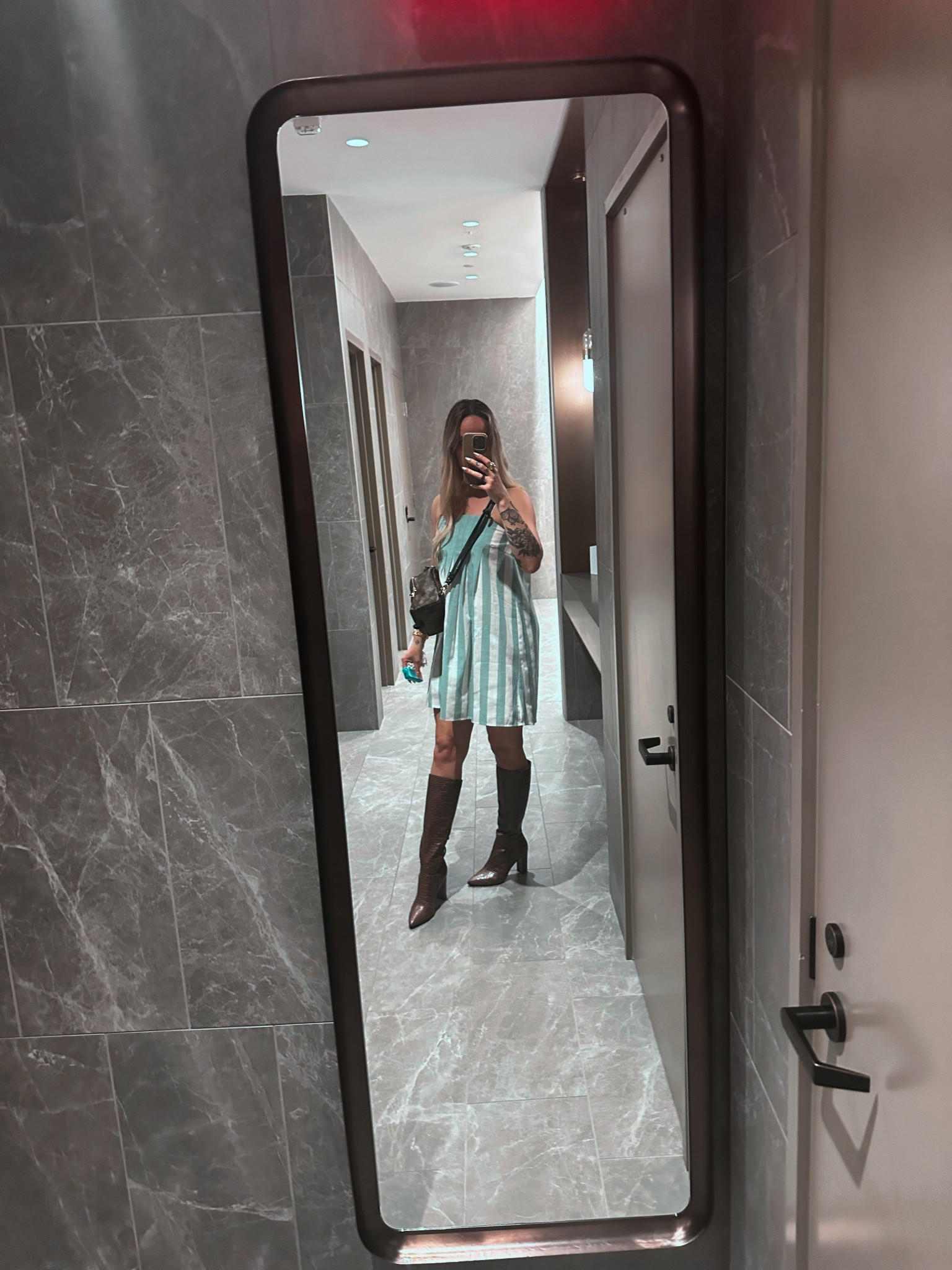 Pleated Mini Dress: Gilli
Knee High Snakeskin Boots: Amazon
Purse: Louis Vuitton

#LTKFindsUnder100 #LTKStyleTip #LTKSeasonal