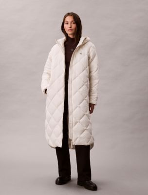 Long Hooded Puffer Jacket | Calvin Klein | Calvin Klein (US)