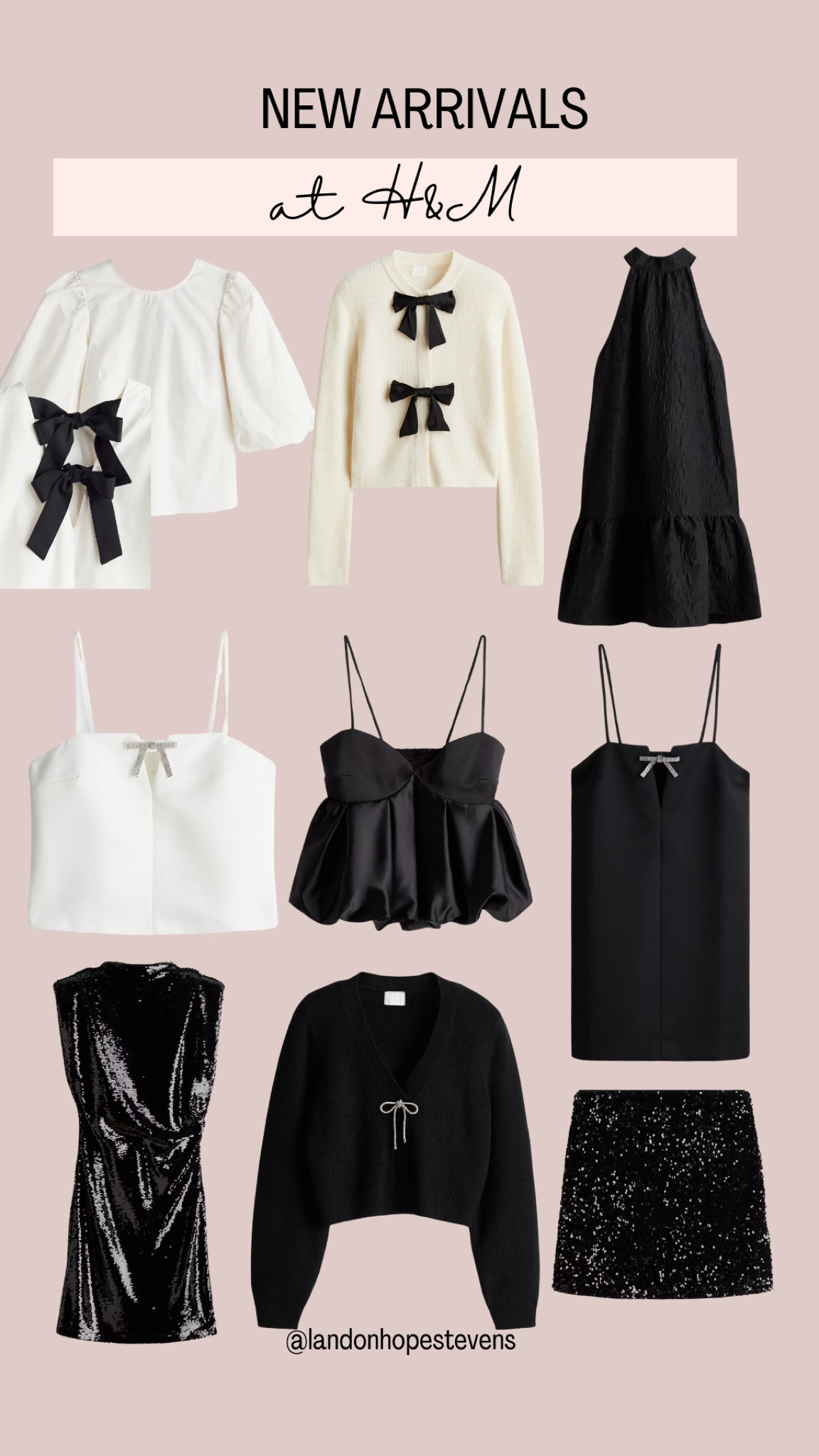 Holiday season sparkle! ✨ H&M’s latest collection has all the glam pieces you need for festive celebrations. #HMHoliday #NewArrivals

#LTKSeasonal #LTKStyleTip #LTKHoliday