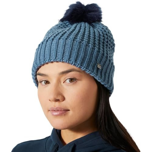 Helly Hansen Women's Snowfall Beanie, 601 Washed Navy, One Size | Amazon (US)