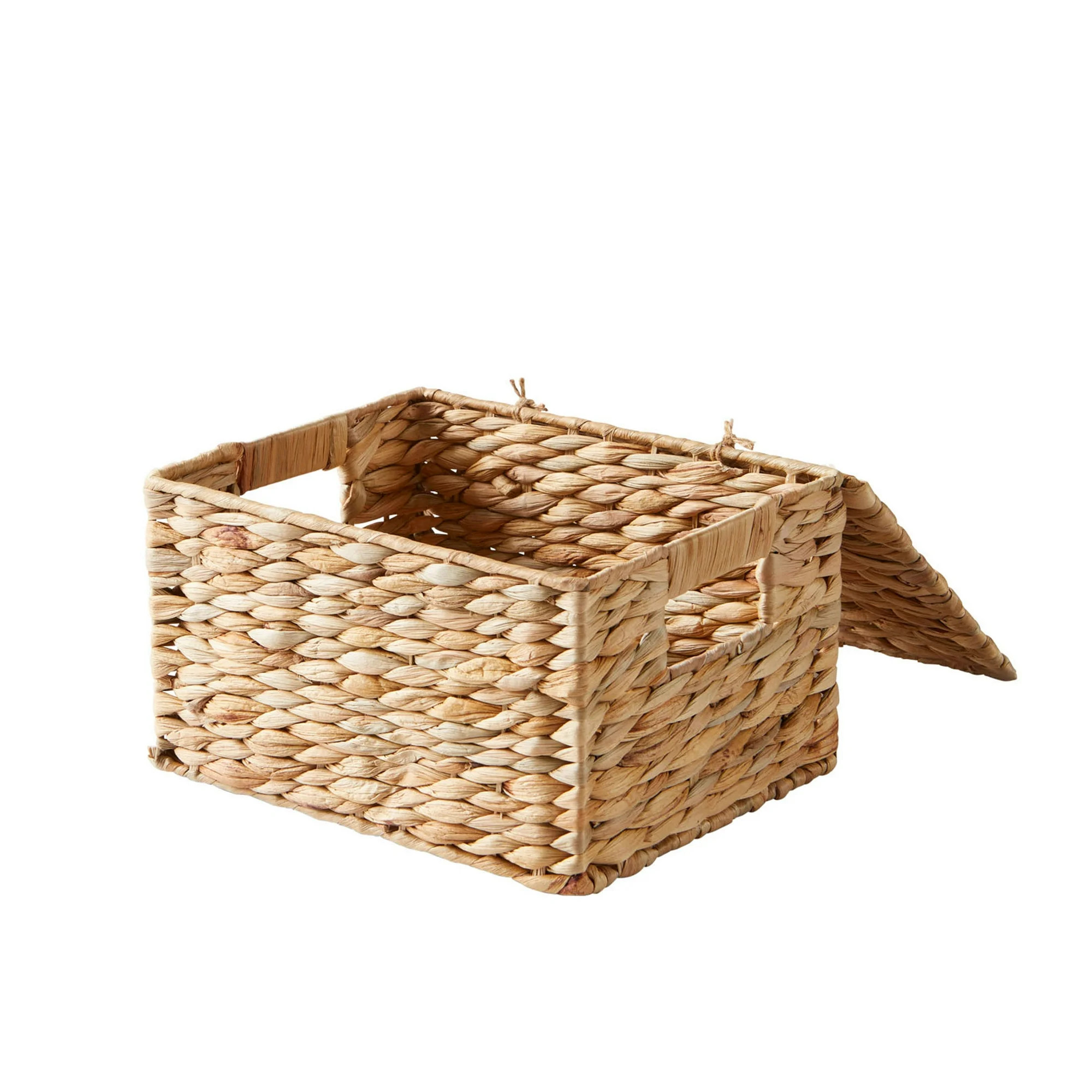 Better Homes & Gardens Hyacinth Basket with Lid | Walmart (US)