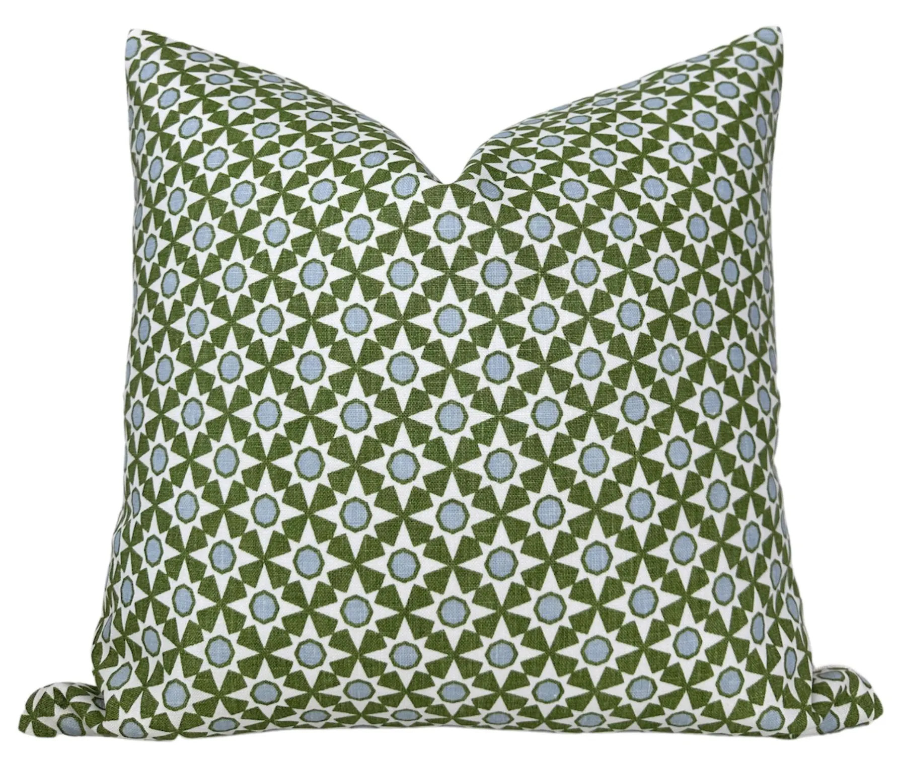 Serendipity Pillow Cover in Green, Designer Pillow Covers, Decorative Pillows, F Schumacher Textiles | Etsy (Global)