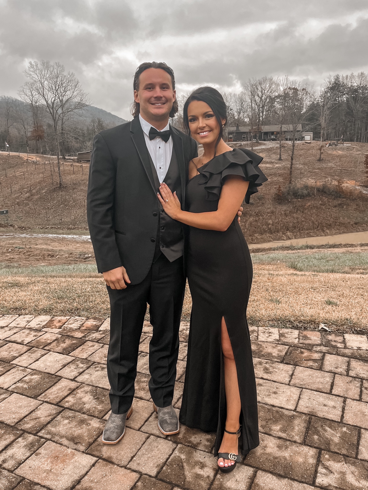 #weddingguest #blackdresss #blacktie #formalwedding #formaldress #gucciheels #oneshoulder #bridesmaid #formal #ruffle #platformheels #amazondress 

#LTKwedding #LTKunder50 #LTKshoecrush