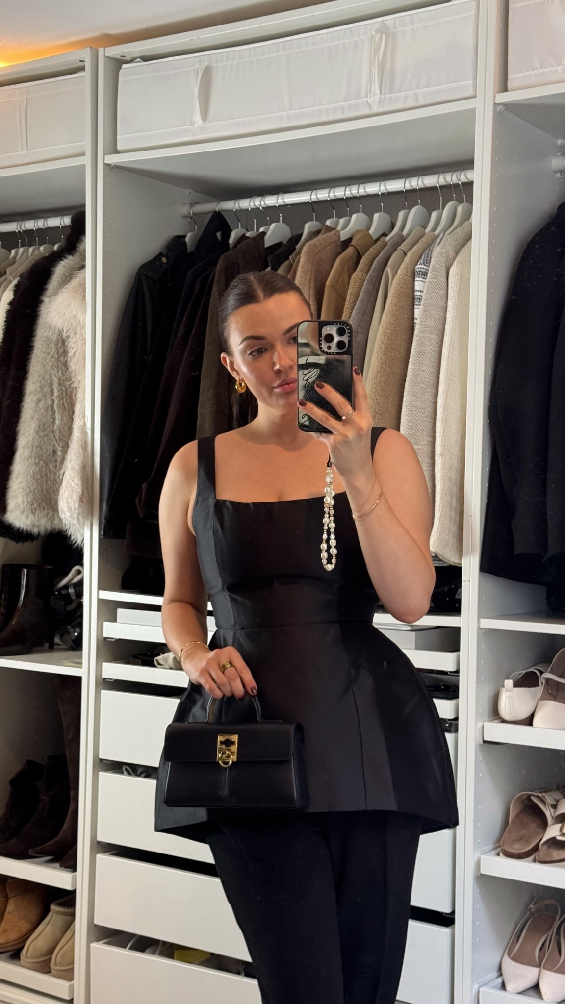 The most perfect black satin structured peplum top

#LTKstyletip #LTKpartywear #LTKuk