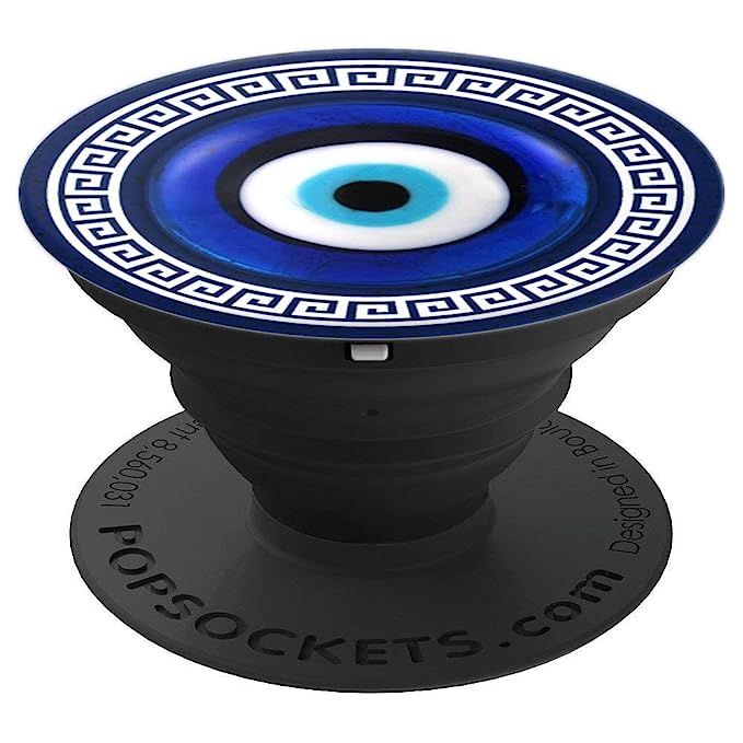 Greek Matiasma Evil Eye & Key Symbol  - PopSockets Grip and Stand for Phones and Tablets | Amazon (US)