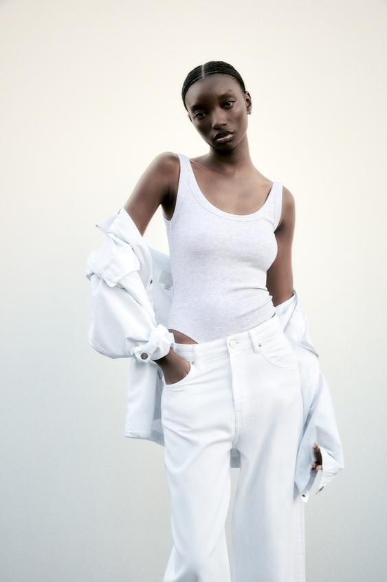 RIBBED BODYSUIT | Zara US