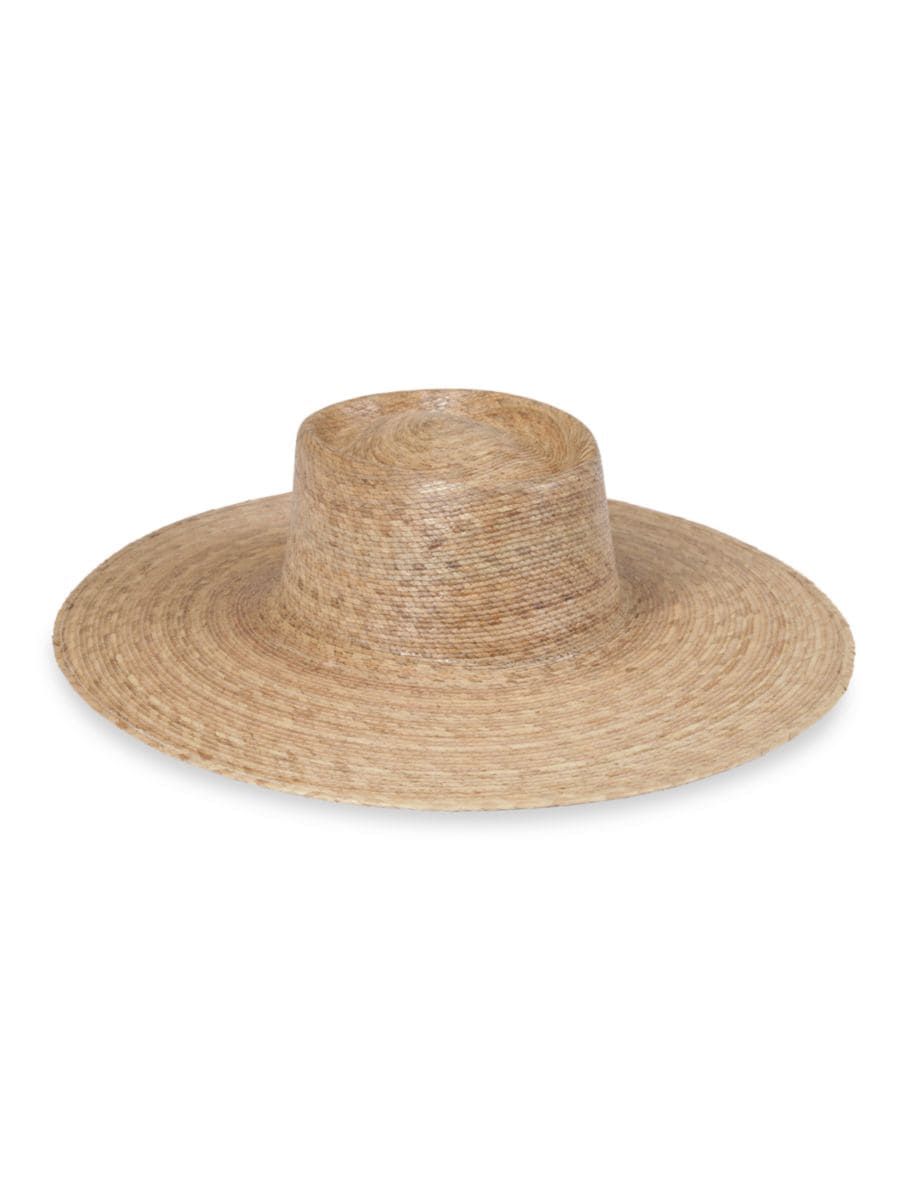 Lack of Color Palma Woven Wide-Brim Boater Hat | Saks Fifth Avenue