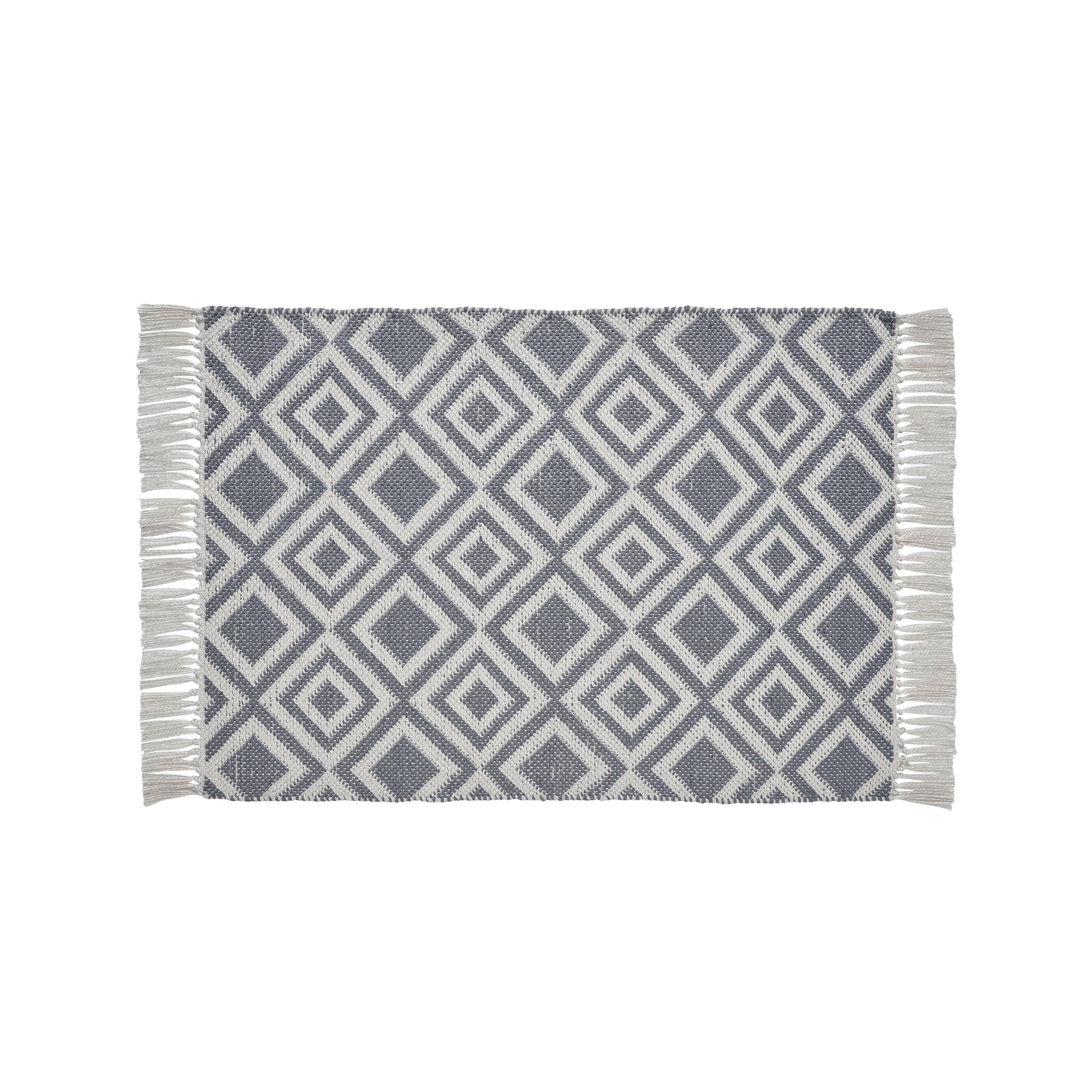 My Texas House Grey Geometric Layering Rug, 24" x 32" - Walmart.com | Walmart (US)