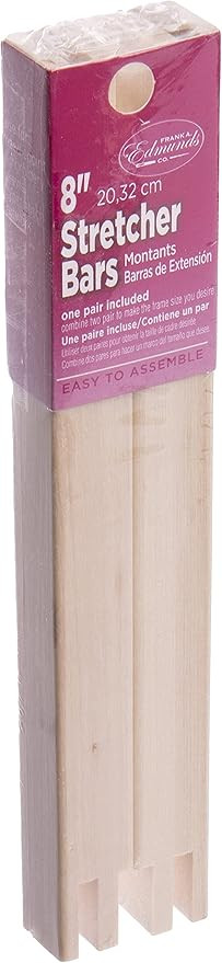Edmunds Regular Stretcher Bars for Needle Art, 8 by 3/4-Inch | Amazon (US)