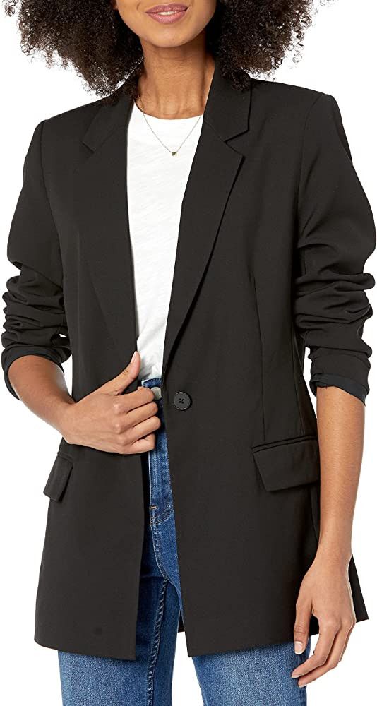 The Drop Women's Blake Long Blazer | Amazon (US)