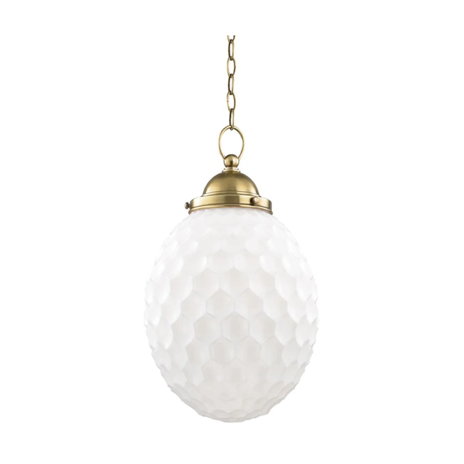 Montpellier Pendant in Brass | Brooke and Lou