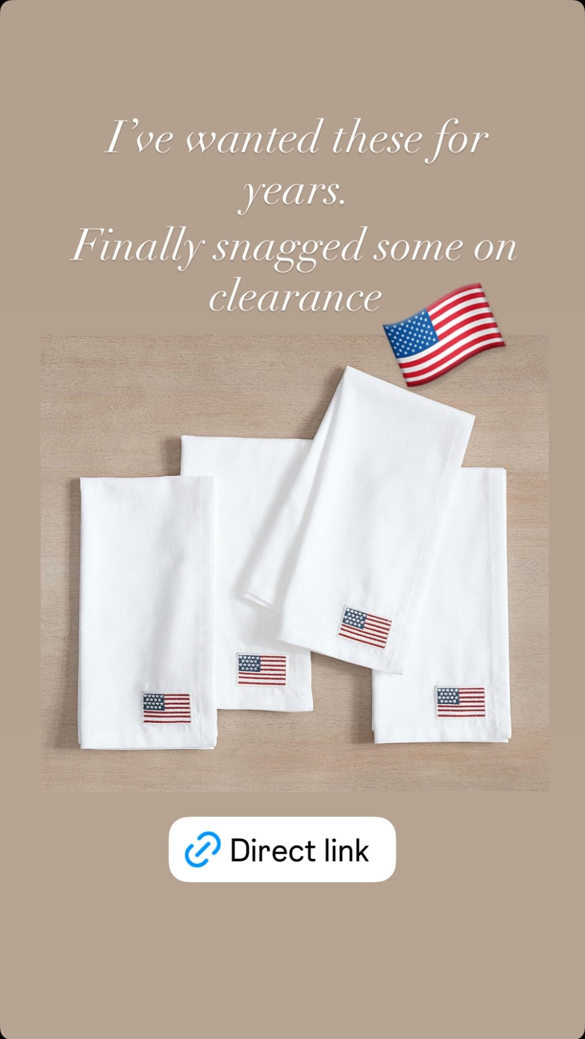 Snag them on clearance now!! 
