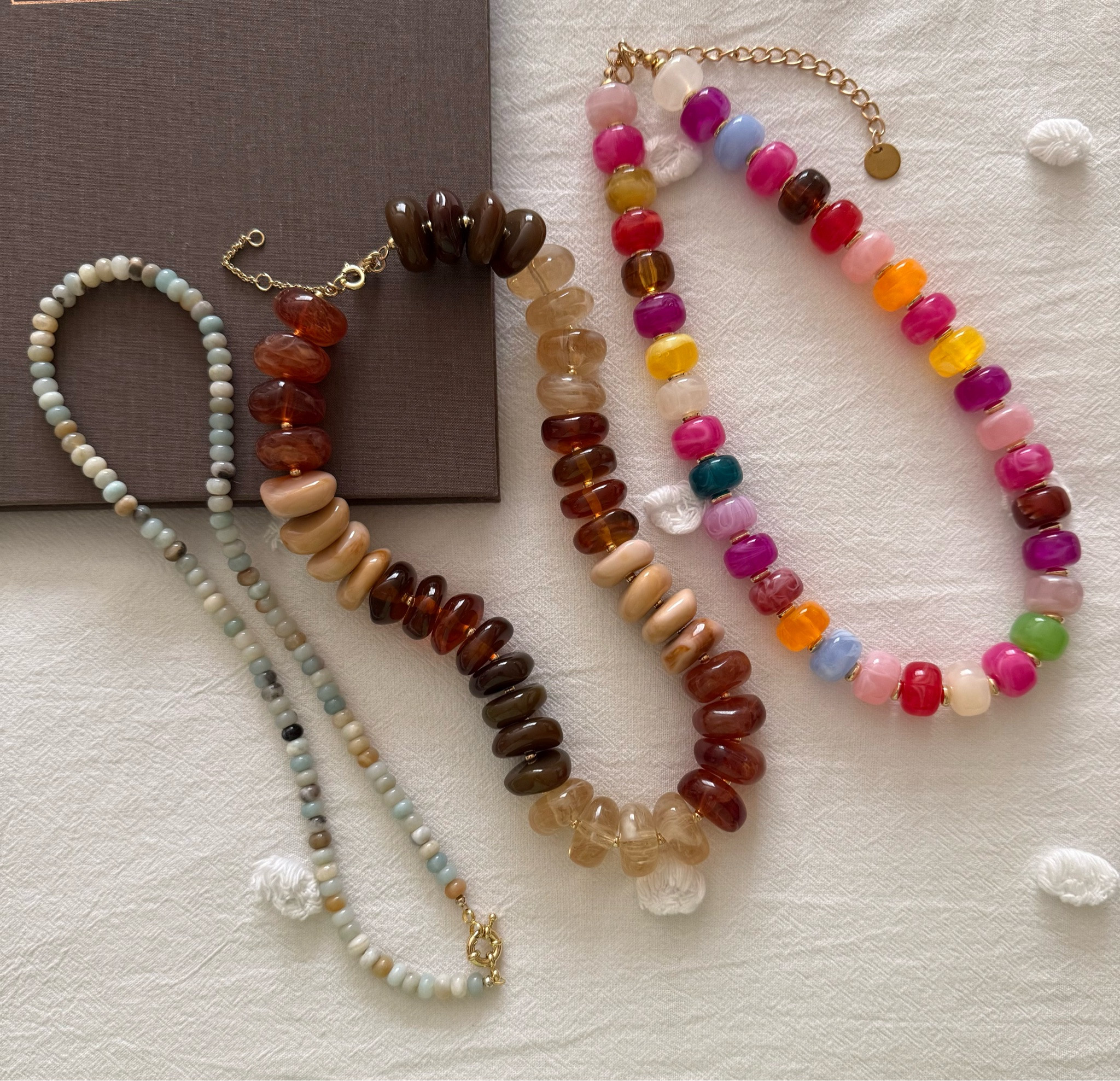 Statement necklaces. Love the brown one for fall. 




Beaded necklaces, trending necklaces, Statement necklace, Fall accessories, fall necklaces

#LTKWorkwear #LTKSeasonal #LTKSaleAlert #LTKWedding