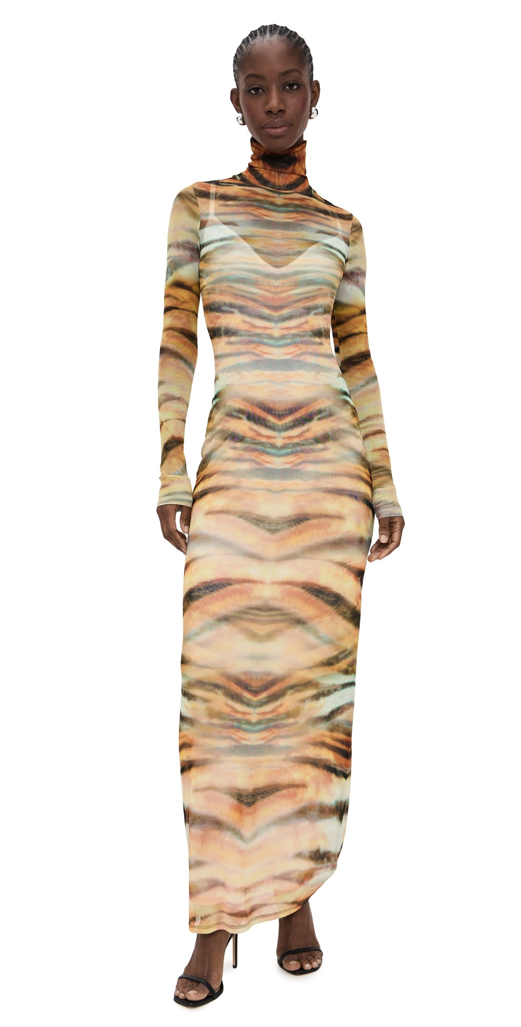 AFRM Billie Dress Placed Tiger M | Shopbop