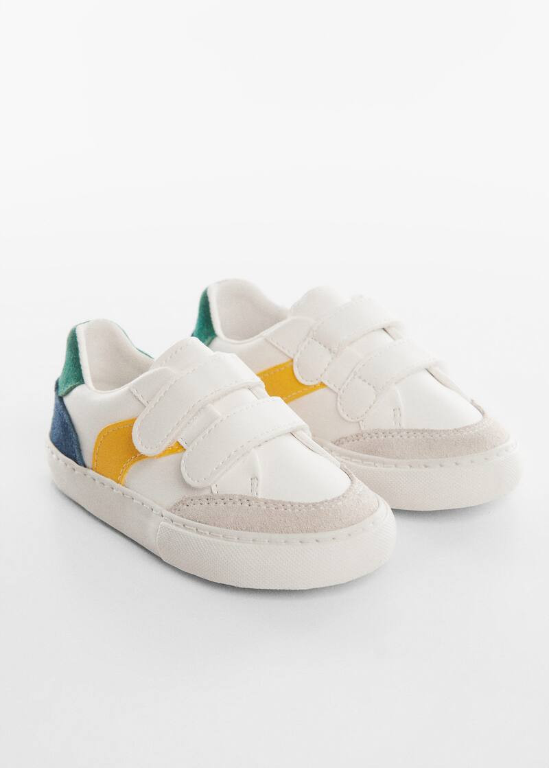 Velcro fastening mixed sneakers -  Teenage girl | Mango Teen USA | MANGO (US)