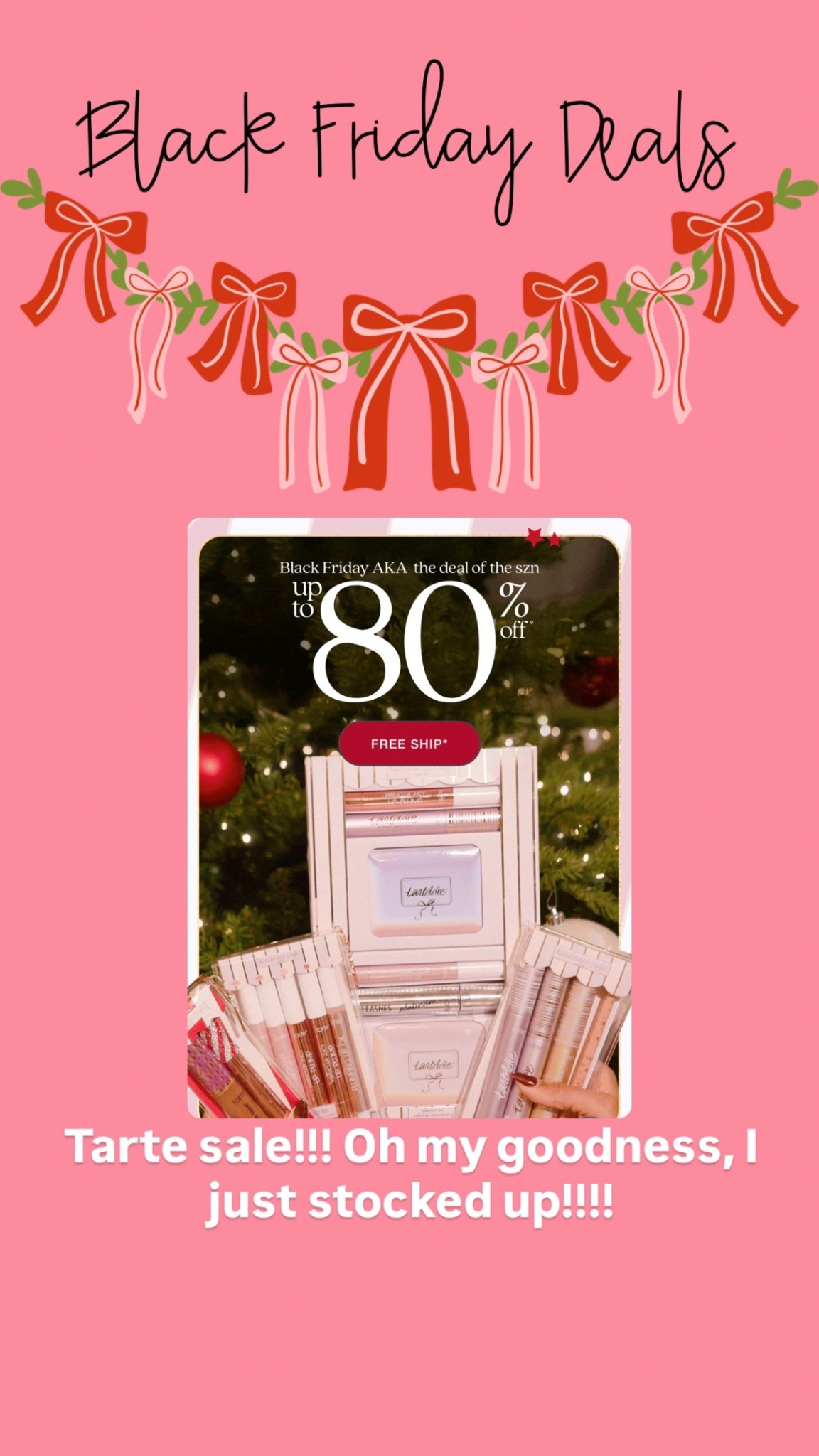 Tarte sale never disappoints here’s everything I grabbed 

#LTKCyberWeek #LTKBeauty #LTKGiftGuide