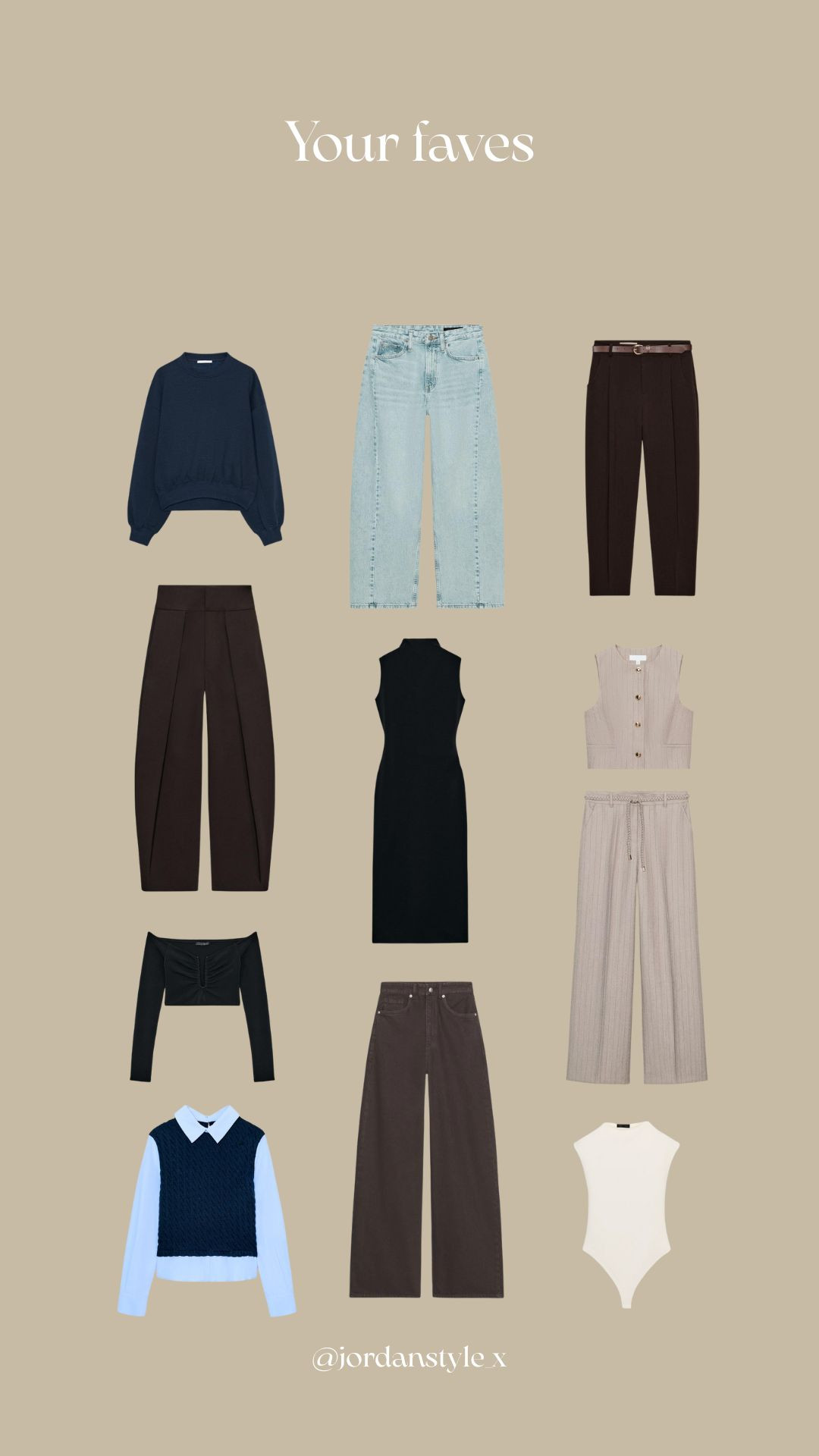 Your Faves this week! 

Transitional style, Transitional Fashion, Spring Style, Early Spring, New In Season, Jeans, Tailored Trousers, Knitwear, Coord Set  

 #LTKuk #LTKwinter #LTKspring