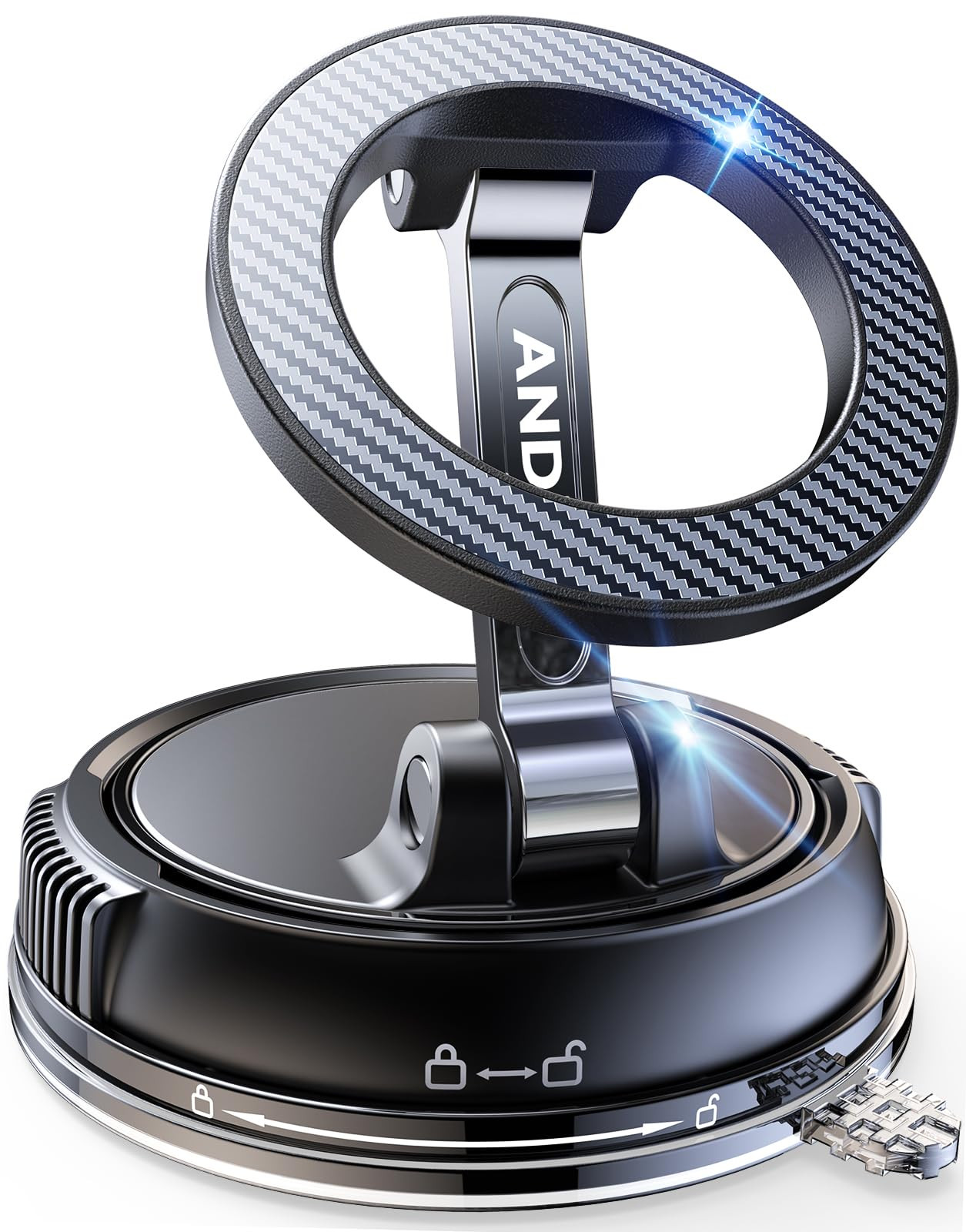 ANDERY Car Phone Holder for Magsafe [78+LBS Strongest Suction & 2400gf Magnetic] 360° Adjustable... | Amazon (US)