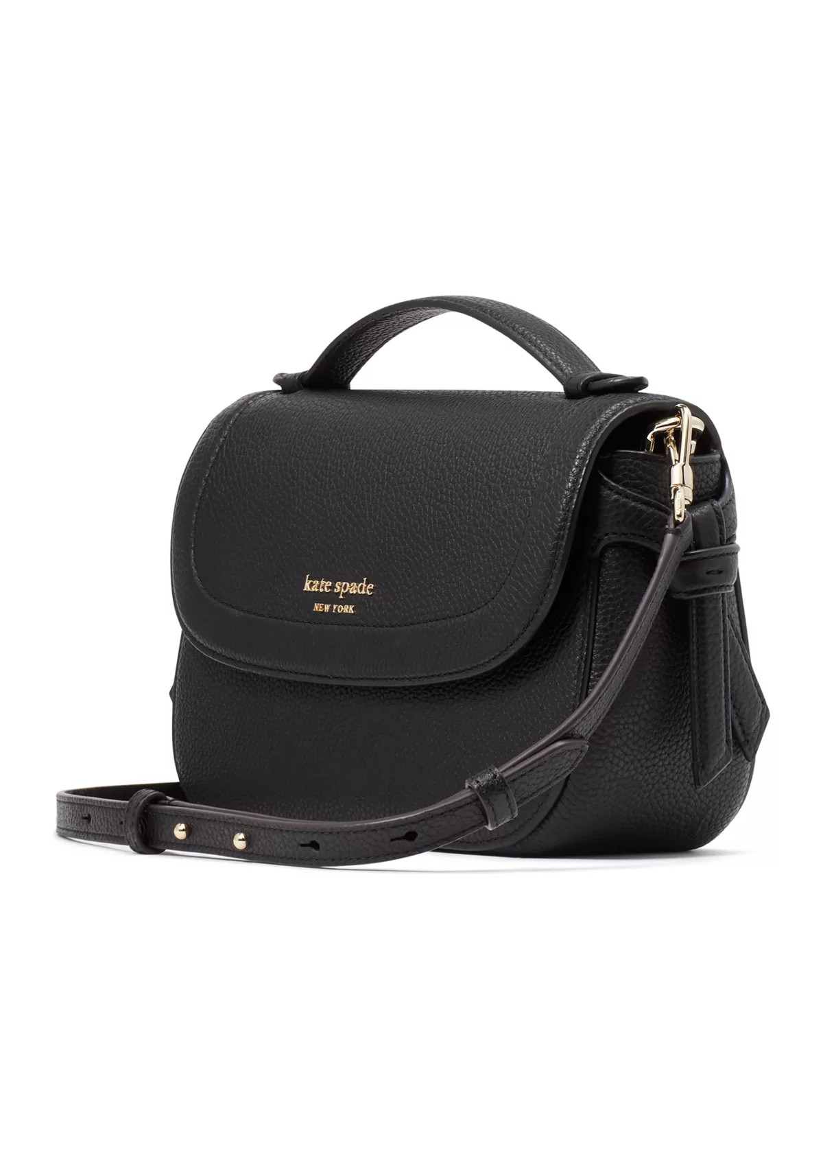 Knott Pebbled Leather Top Crossbody Bag | Belk