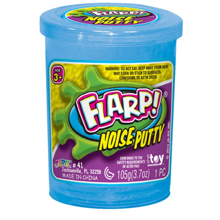 JA-RU Flarp Noise Putty (Colors will Vary) Novelty Impulse Gag Toy All Ages 1 Piece | Walmart (US)