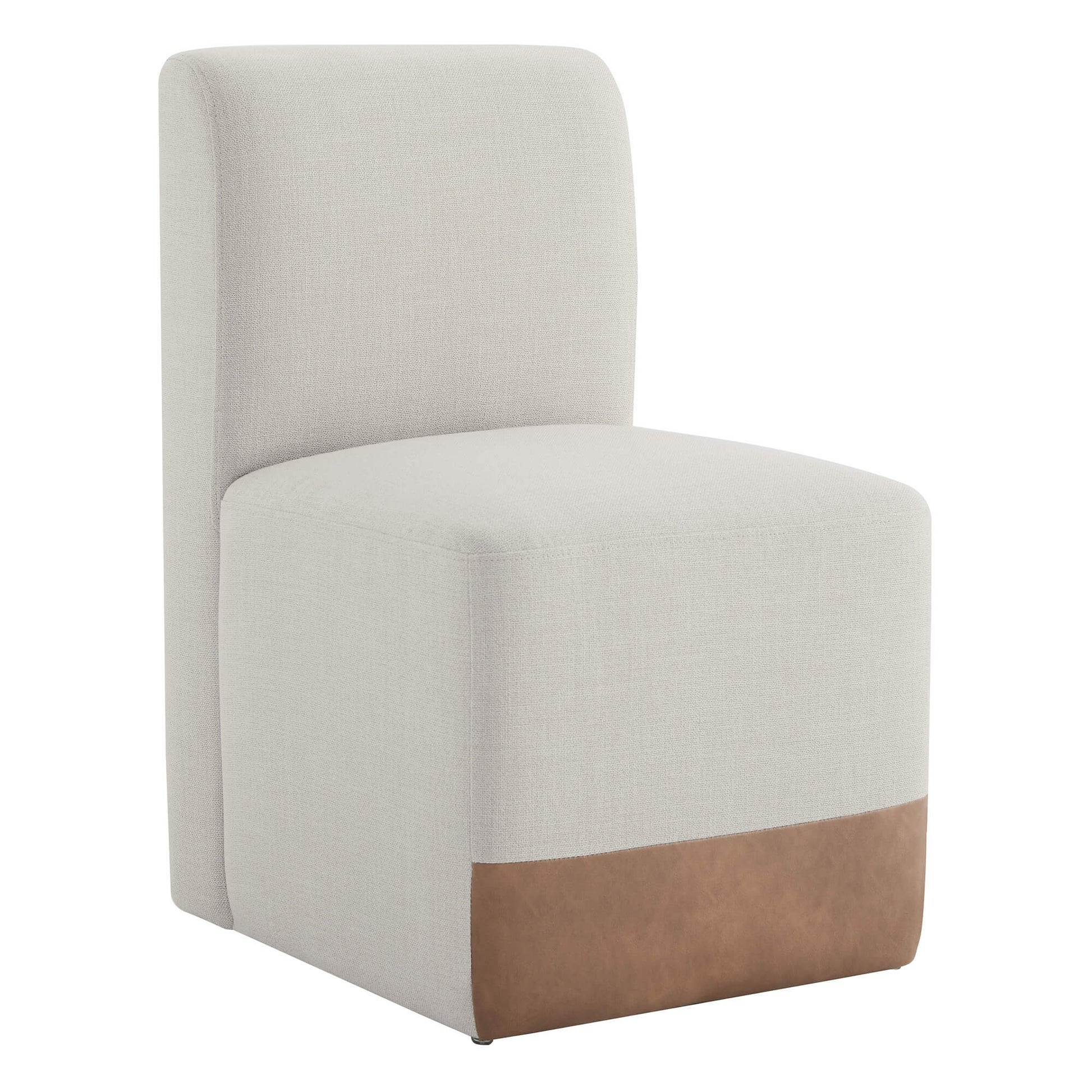 CHITA®️ Aida Performance Fabric Dining Chair With Casters Base (Set of 2) - chitaliving.com | Chita
