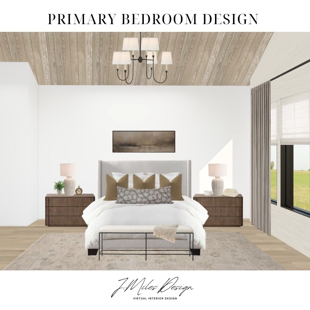 Refined Organic Primary Bedroom ✨
This serene retreat layers earthy textures and clean lines for a look that’s both grounded and elevated. The upholstered bed and soft neutral rug add calm, while the wood-paneled ceiling and woven nightstands bring warmth and texture. Balanced symmetry and soft lighting create a truly restful escape.

Shop every detail from this Refined Organic Primary Bedroom and bring timeless tranquility to your home. 🌿🛏️✨

#LTKhome #LTKinteriordesign #bedroomdesign #neutralbedroom #organicmodern #LTKhomefinds #bedroominspo

#LTKHome #LTKSaleAlert