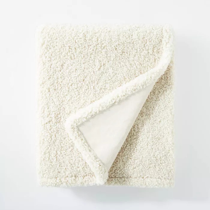 50"x60" Boucle Throw Blanket with Plush Reverse - Threshold™ designed with Studio McGee | Target