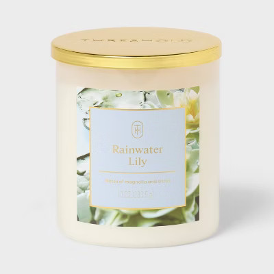 Rainwater Lily Jar Candle White 10oz - Threshold™ | Target