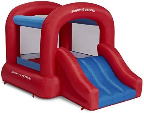 Radio Flyer Backyard Bouncer JR, Bounce House, Inflatable Jumper with Air Blower | Ages 2-8 Years (A | Amazon (US)