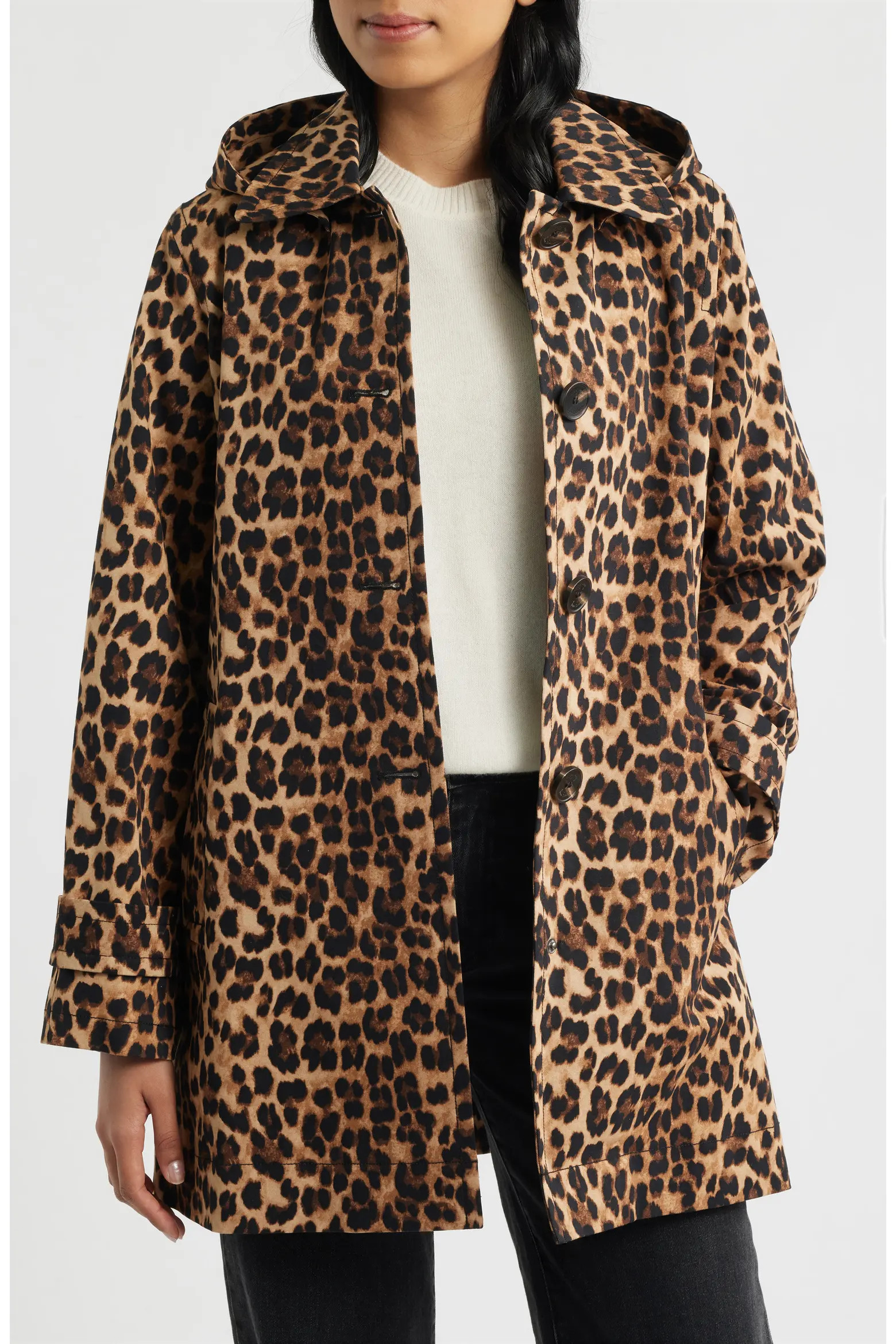 Hooded Raincoat (Women) | Nordstrom | Nordstrom