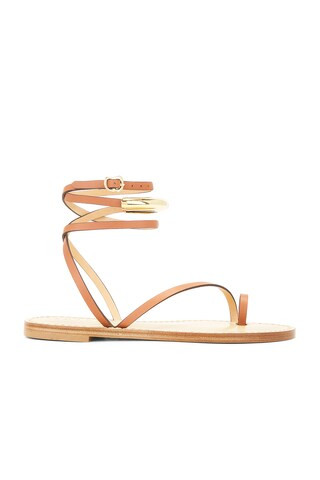 Amanu Kalahari Sandal in Cognac | FWRD | FWRD 