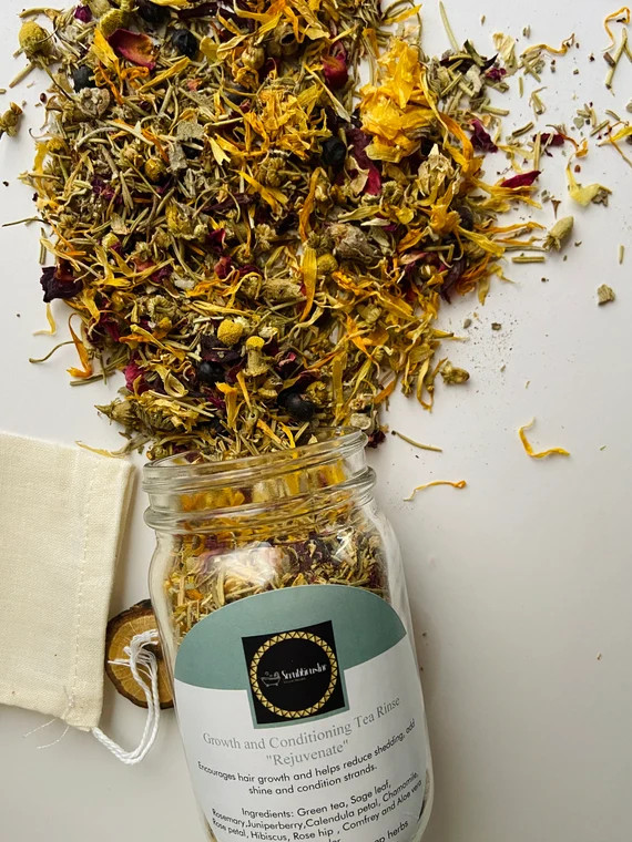 Strengthening Hair Tea Rinse  Rejuvenate Hair Growth Herbal - Etsy | Etsy (US)